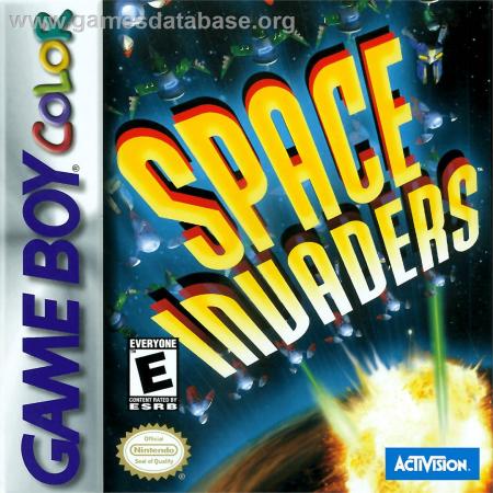 Cover Space Invaders for Game Boy Color